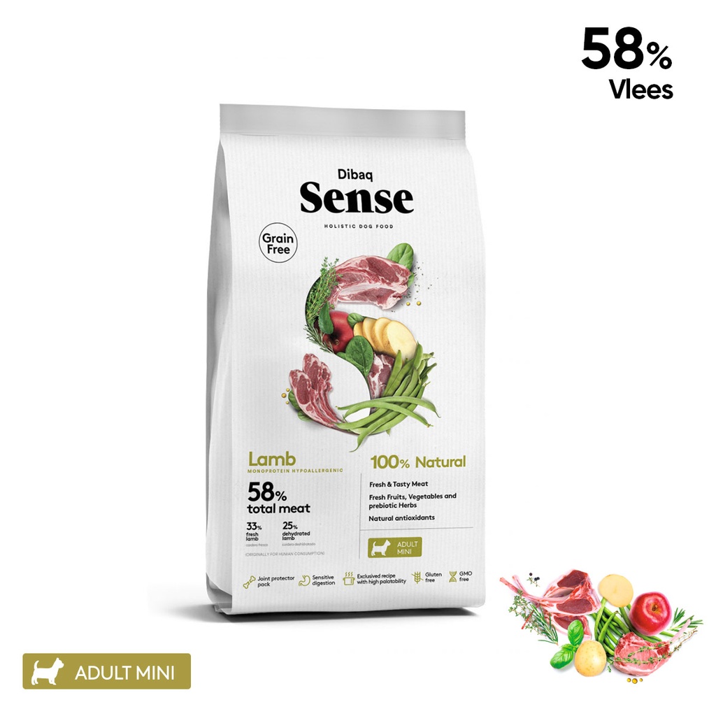 [24003] Dibaq Sense Grainfree - Lam  Mini (2 kg)