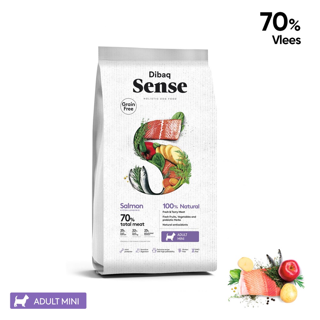 [24033] Dibaq Sense Grainfree – Zalm  mini (2 kg)
