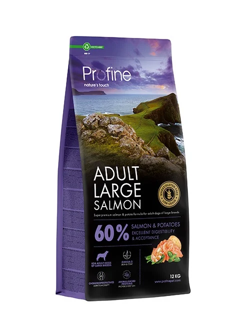 [24148] Profine Dog Dry Adult Large Salmon 12 kg  