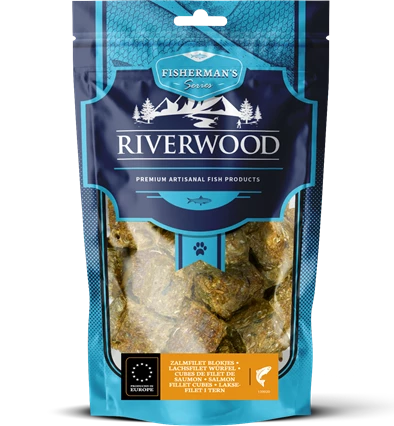 Riverwood Zalmfilet Blokjes 100 gr