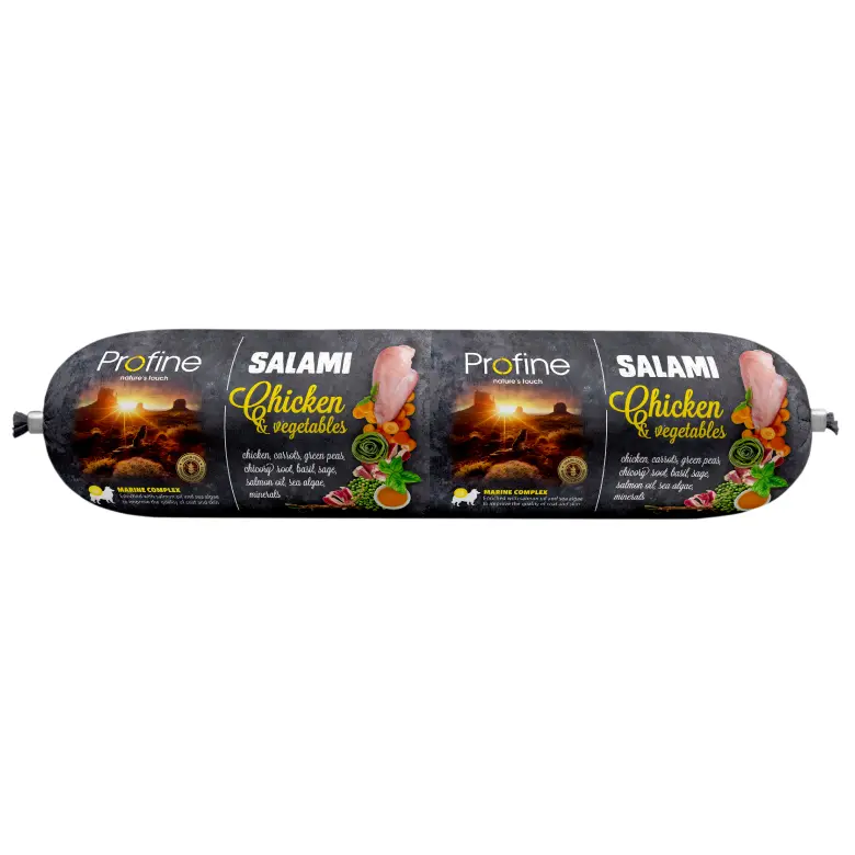 [25007] Profine salami Kip en Groenten 800 gr