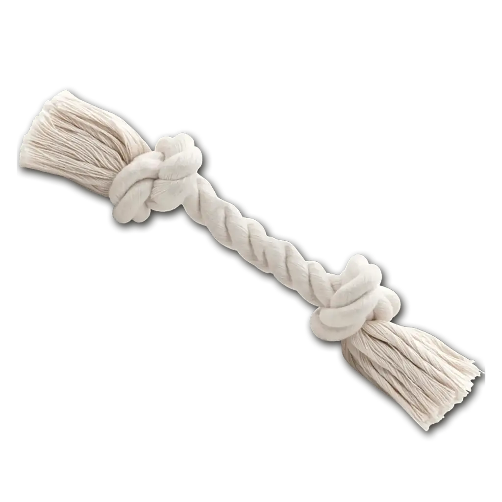 JV Revive Toys touw 2 knopen Naturel  