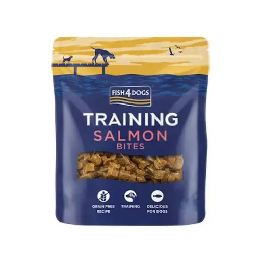 [25032] Fish4Dogs Training adult Salmon Bites 80 gr